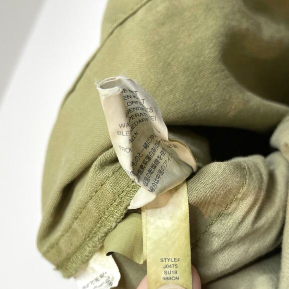 Madewell Army Swing Jacket Womens Small Green Zip Up Military - Picture 6 of 7